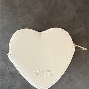 Dolce & Gabbana Devotion White Heart Wallet